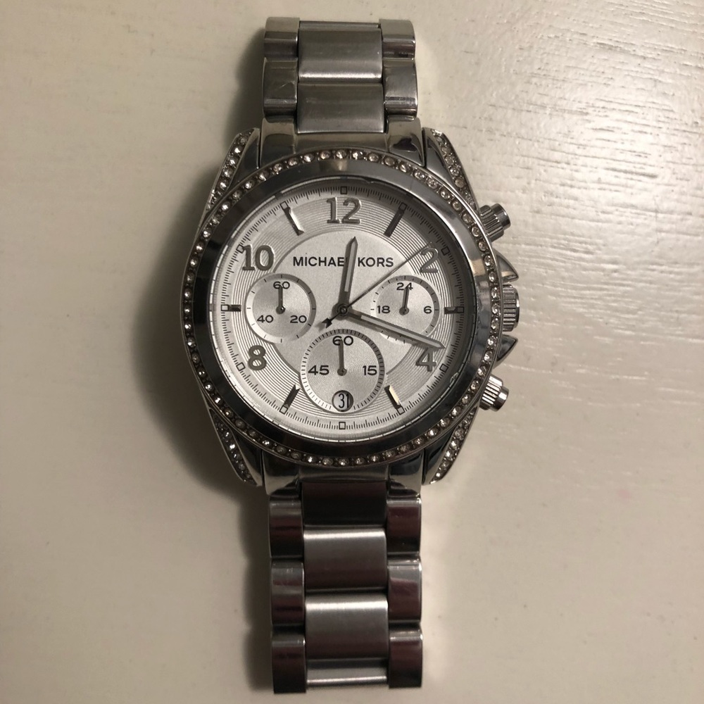 Silver Michael Kors watch